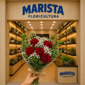 Rosas Vermelhas Médio